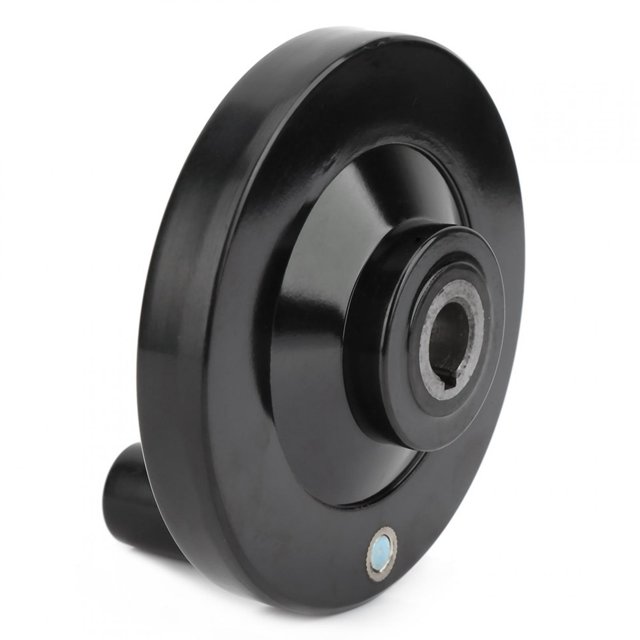 315x039 Inch Rear Ripple Hand Wheel Strong Insulation Handwheel with Removable Revolving Handle Perfect for Milling Machine Lathes Grinders ANGGREK Otros