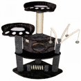thumbnail image 1 of Go Pet Club F19 50 in. Black Cat Tree Condo Furniture, 1 of 1