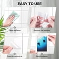 thumbnail image 5 of Nano Double Sided Adhesive Pads, Heavy Duty Mounting Tapes for Walls, No Damage Removable Clear Sticky Pads, Waterproof Strong Bond for Hanging Pictures, DIY Craft, Home Office, Clear, 5 of 6