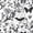 White Black, variant on Homewish Halloween Floral Ghost 7-Piece Twin Bedding,Wild Autumn Flower Pattern Bedding Comforter Set,Black Cream Orange,Black Reversible