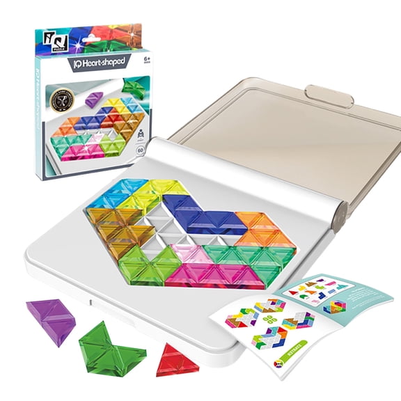 Progressive Puzzle Game With 60 Levels, Logical Thinking Training For Hands On Brain Development Activity