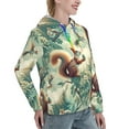 thumbnail image 6 of Kdxio Forest squirrel surreal Print Womens Oversized Hoodies Sweatshirts Hooded Pullover Tops Sweaters Casual-X-Large, 6 of 7