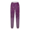 thumbnail image 5 of Birdeem Women Fashion Color Blocked Printed Drawstring Pants, 5 of 5