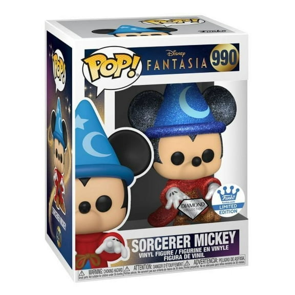 Funko POP Disney Fantasia 990 Sorcerer Mickey Diamond Collection Vinyl Figure
