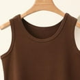 thumbnail image 4 of Women's Modal Tank Tops 2026 Summer Going Out Tops Sleeveless V Neck Camisole Lightweight Basic Cami Casual Trendy Base Layer Shirts Tank Tops for Women Undershirts Brown, 4 of 9