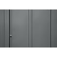 thumbnail image 5 of Classic Steel Storage Shed, 8X4, Charcoal, 5 of 17