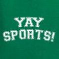 thumbnail image 5 of Wild Bobby YAY SPORTS! Sports Women Slim Fit Junior Tee, Kelly, Small, 5 of 5