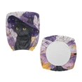 thumbnail image 2 of Psesaysky Non-Slip Computer Chair Cover for Armchair, 2 Pcs Office Chair Covers Polyester Fabric Desk Rotating Chair Slipcovers Halloween Black Cat, 2 of 8