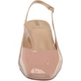thumbnail image 2 of Sam Edelman Terra Sunrise Blush Slingback Strap Squared Toe Block Heel Pumps (Sunrise Blush, 9), 2 of 6