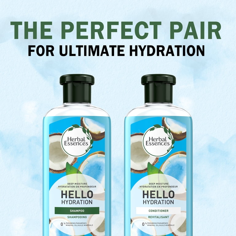 HAYEL G SHAMPOO & HAYEL G ESSENCE　set Herbal Essences Hello Hydration Shampoo & Conditioner Set, for All
