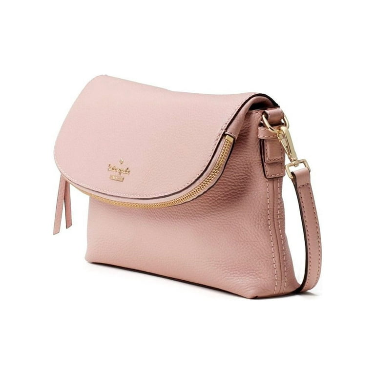 NEW KATE SPADE PXRU7831 JACKSON STREET HARLYN ROSY PINK LEATHER