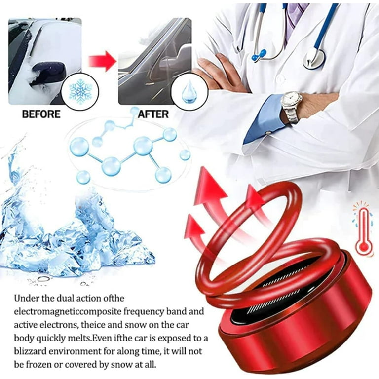 Portable Kinetic Mini Heater Portable Solar Kinetic Heater For Car Air  Freshene