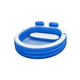 thumbnail image 1 of Alberca Inflable Familiar Circular Bestway Plástico PVC Resistente 231 cm, 1 of 4