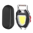 thumbnail image 1 of COB USB Llavero Luz 500LM 500mAh Mini Linterna Encendedor de cigarros Lámpara de camping, 1 of 6