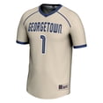 thumbnail image 2 of Unisex GameDay Greats #1 Gray Georgetown Hoyas Lightweight Women's Lacrosse Jersey, 2 of 4