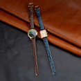 thumbnail image 5 of Brown Round Grain Leather Strap, Leather Strap, Soft Replacement Strap with Polished Buckle, 14mm, 5 of 5