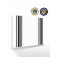 thumbnail image 2 of Black White Stripe, Wall Art for Living Room, Canvas Picture Wall Decor for Bathroom Bedroom, Abstract Geometric Painting Artwork for Office Kitchen Hallway Dining Room Home Decorations 12"x16", 2 of 8