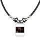 thumbnail image 1 of cereza fruta fresca naturaleza foto collar a mano colgante de cuerda de cuero Unbranded M, 1 of 3