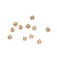 thumbnail image 2 of Heat-Resistant Cylinder Knurled Threaded, Lightweight Insert Embedment Nut, For Fixing Injection Moulding Fastening, 2 of 8