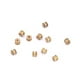 thumbnail image 2 of M2 Brass Cylinder Knurled Round Molded in Insert Embedded Nuts (M2*4*3.5; 100pcs), 2 of 5