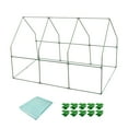 thumbnail image 1 of Almencla Mini Serre Portable Support de Plante pour Jardinage Extérieur Patio 80cmx150cm, 1 of 8