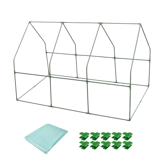 Mini Greenhouse Plant Stand Portable PP Material Protective Tent for Winter Gardening Outdoors and Patio