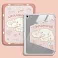 thumbnail image 1 of Sanrio Kawaii Hello Kitty Cinnamoroll Acrylic IPad Air 5 Protective Rotate Case IPad Pro 11 Inch 9th 10th Tablet Computer Cover Gift Festivals, 1 of 7