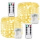 thumbnail image 1 of Luces de Cadena BOSSERN Paquete de 2 con 100 LED Luz Cálida con Control Remoto, 1 of 9