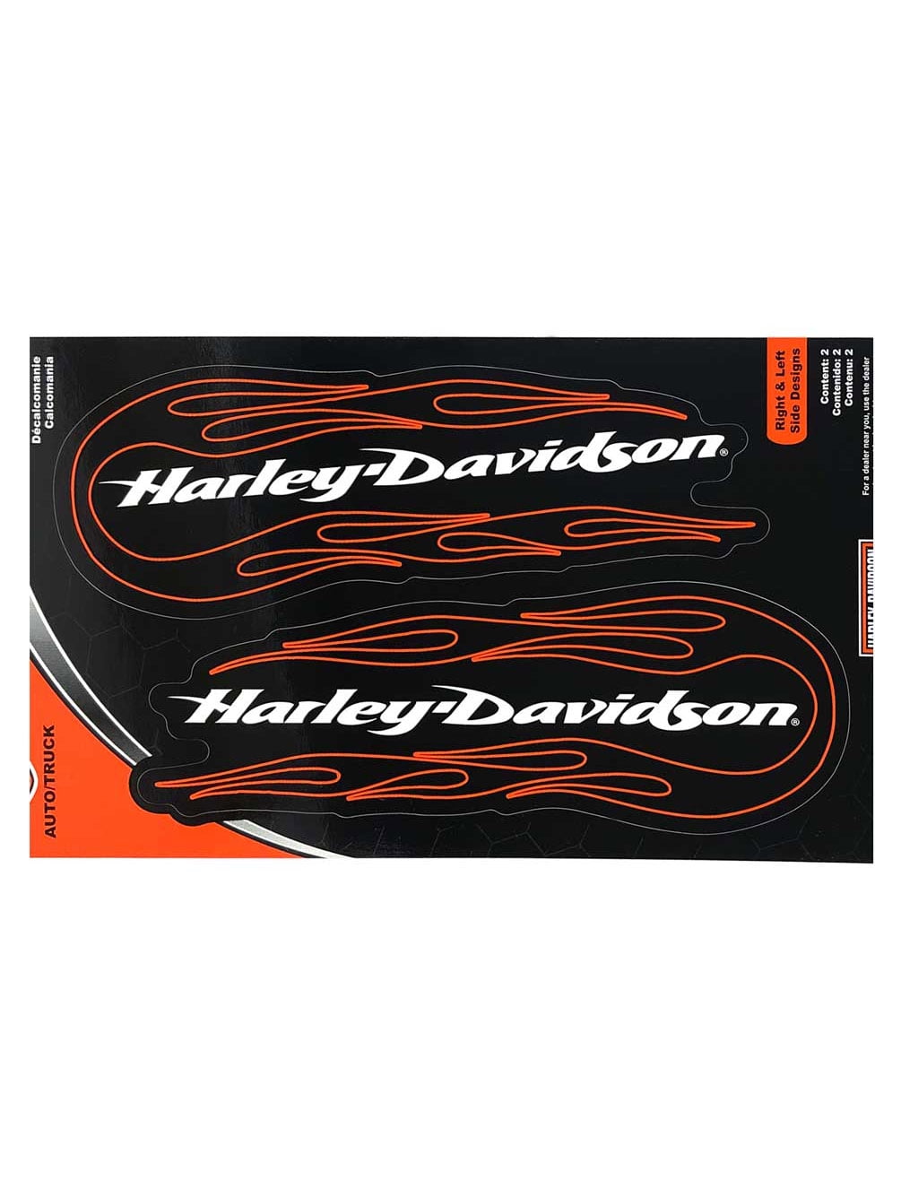 Harley Sticker - Planche Autocollant Harley Davidson 12