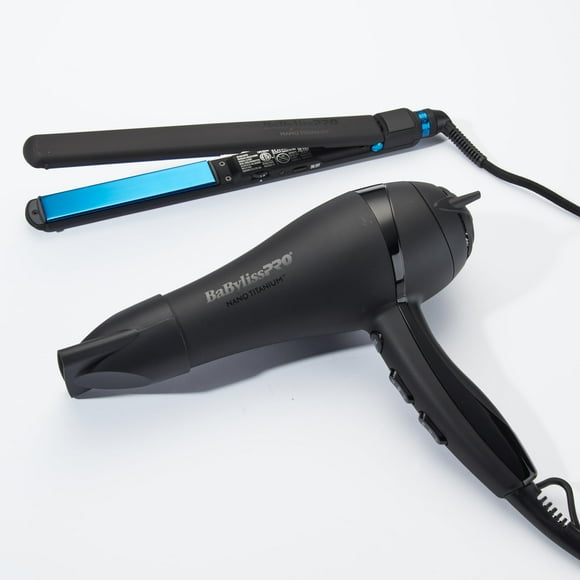 Secador de pelo y plancha BabylissPro Nano Titanium Ionic
