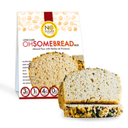 Low Carb OhSome Bread Herbs de Provence Baking Mix (Keto, Vegan, Gluten Free, No Added Sugar, High Protein, High Fiber, Diabetic Friendly)