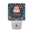 thumbnail image 6 of Yayeee LED Night Light for The Home Plug in With Light Sensors 2 Pack, Blue Christmas Santa, 6 of 6
