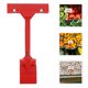 thumbnail image 1 of SKISUNO 10Ud Para Precio Plástico Rojo Resistente Ideal Para Exhibición En Tiendas, 1 of 7