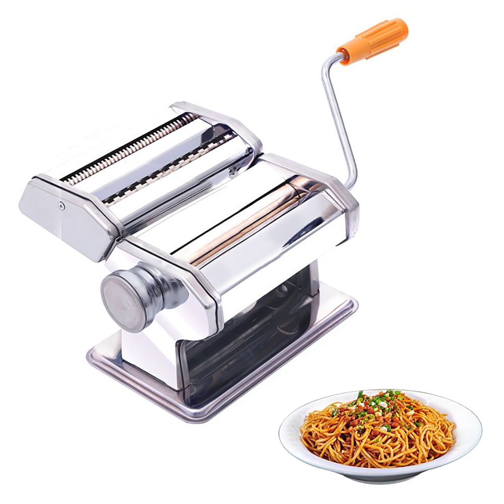 Stainless Steel Pasta Noodle Maker Crank Cutter Spaghetti Machine Crank Cutter' Stainless Steel Pasta Noodle Maker Crank Cutter Spaghetti Machine Crank Cutter'