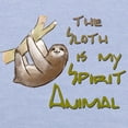thumbnail image 3 of CafePress - The Sloth Is My Spirit Animal T Shirt - Cute Toddler T-Shirt, 100% Cotton, 3 of 4