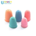 thumbnail image 1 of Fingertips Covers Anti-fingerprint Protector Heat Resistant Anti-skid Money Counting Set Gloves Elastic Sleeve Reading Money Counting Green L, 1 of 8