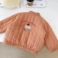 thumbnail image 5 of Chaquetas para niño y niña, abrigos de algodón con forro polar bordado de manga larga para invierno y otoño, ropa para niños pequeños, 5 of 5