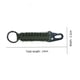 thumbnail image 3 of Llavero Cuerda Lanyard Acamping Carabinero Tejido A Mano Olequanon Hebilla Paracord Cordón para Acampar Supervivencia, 3 of 8