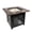 Multicolor, variant on Endless Summer Darby 30" Square Outdoor UV Printed LP Gas Fire Pit​ Table