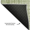 thumbnail image 5 of Addison Rugs Mayfield Premium Machine Washable Transitional Geometric Sage Runner Rug, 2'3" x 7'6", 5 of 6