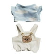 thumbnail image 1 of Mini ropa para muñecas, ropa para muñecas de niña, elegante con tocado de flores, conjunto de vestido para muñecas para niñas pequeñas, colgante para Traje de pantalón con tirantes, 1 of 8