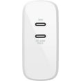 thumbnail image 6 of Belkin BoostCharge Dual Port USB-C 68W GaN Wall Charger - Fast Charging - Type C - USB-C PD Charge for Apple iPhone 16, Samsung Galaxy S25, AirPods, iPad, Macbook Pro, Nintendo Switch 2, 6 of 8