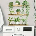 thumbnail image 6 of Green Plant Decoration Wall Sticker For Bedroom And Living Room Decoration, Pvc Material With High-Definition Printing Technology, Waterproof Moisture-Proof Easy To Install, 6 of 6