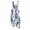10#Sky Blue, variant on Cotton-Linen Jumpsuits For Women Casual Loose Summer Rompers Wide Leg Bib Overall with Pockets Womens Pants