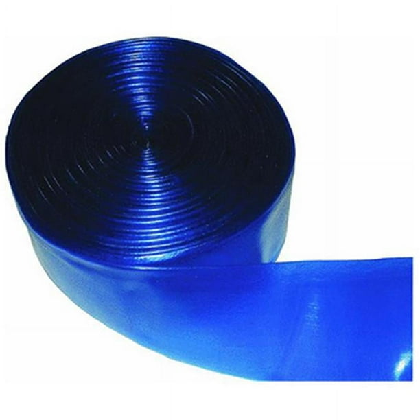 Jed Pool Tools 60-645-050 Tuyau de Lavage à contre-Courant Bleu Transparent de Luxe de 2 Po x 50 Pi