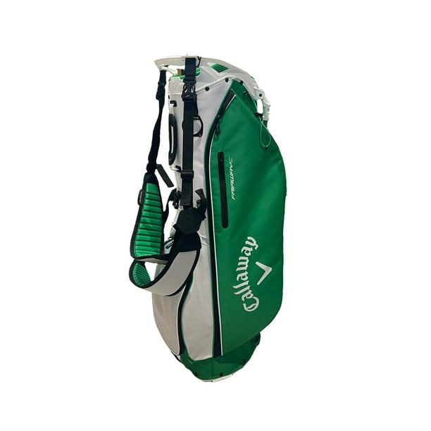 NEW Callaway 2022 Fairway C White/Kelly Green Double Strap Stand Golf ...