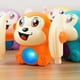 thumbnail image 5 of Vogacara Juguete educativo plástico del mono con el brazo giratorio de 360° y los juguetes activos del juguete del bebé de los bebés de la Videojuegos portátiles naranja Con bateria, 5 of 6