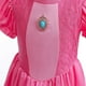 thumbnail image 4 of Vestido Conjunto de disfraz de princesa melocotón, traje de fiesta de cumpleaños y Carnaval para niñas Kuymtek Rosa*3-4 años Única para Niña, 4 of 8