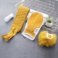 thumbnail image 2 of Kearding Juego de 6 unidades de depurador de ducha para el hogar, Hotel, removedor de piel muerta, Bola de malla exfoliante para baño, Kit, 2 of 6