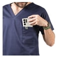 thumbnail image 3 of Pijama Quirurjica Uniforme Medico Jogger Hombre Algodon Azul Oscuro, 3 of 5